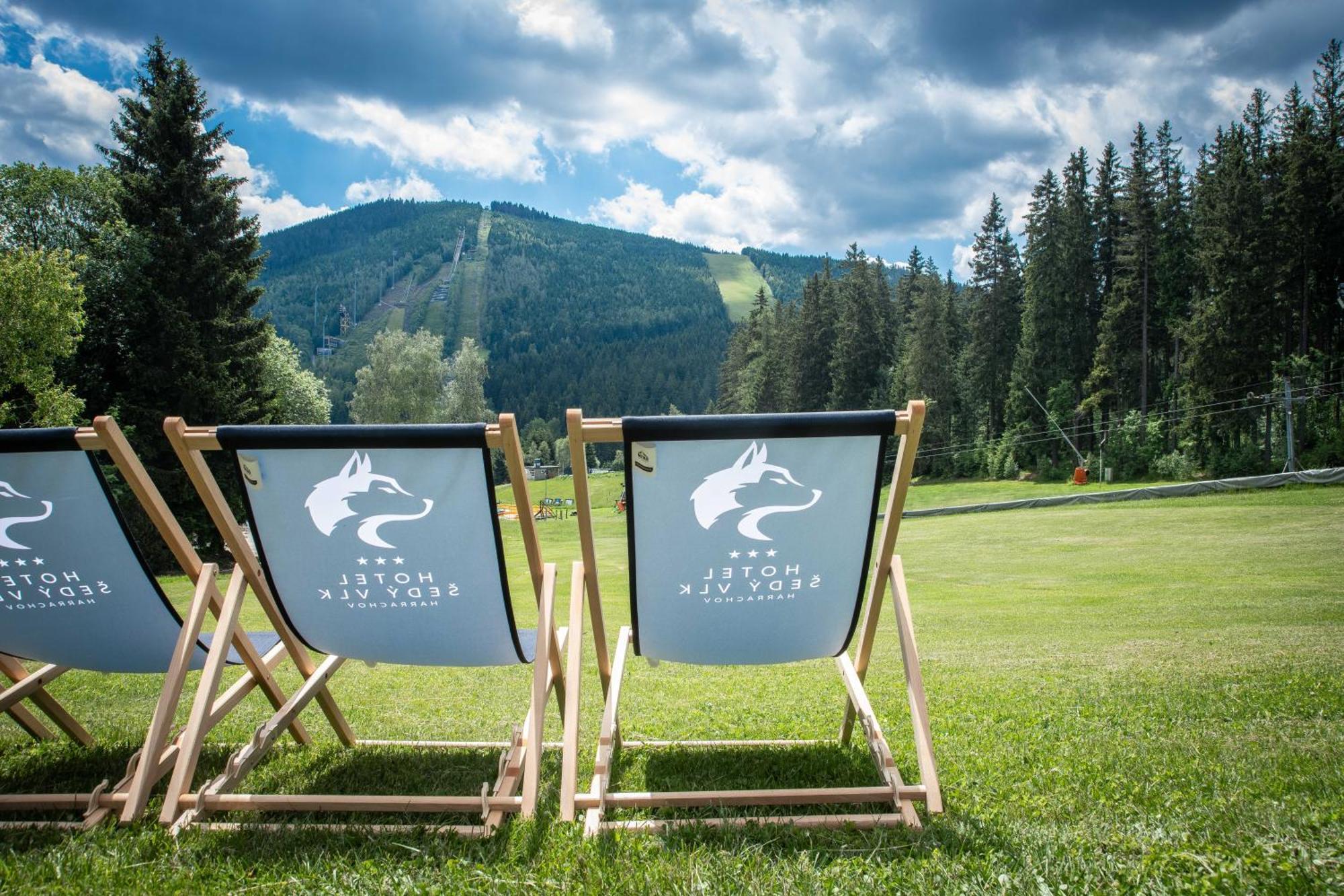 Wellness Hotel Sedy Vlk Harrachov Esterno foto