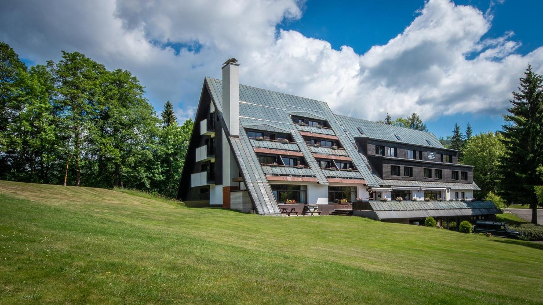 Wellness Hotel Sedy Vlk Harrachov Esterno foto